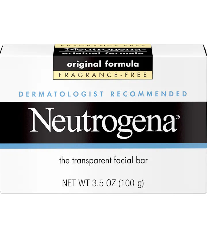 Neutrogena Original Amber Bar Fragrance-Free Facial Cleansing Bar