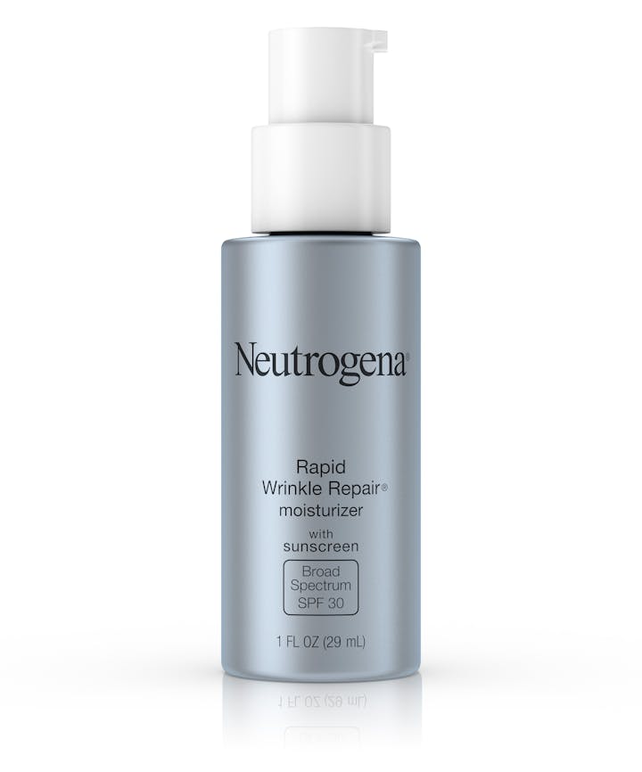 neutrogena.com | Rapid Wrinkle Repair® Daily Face Moisturizer with SPF 30 + Hyaluronic Acid