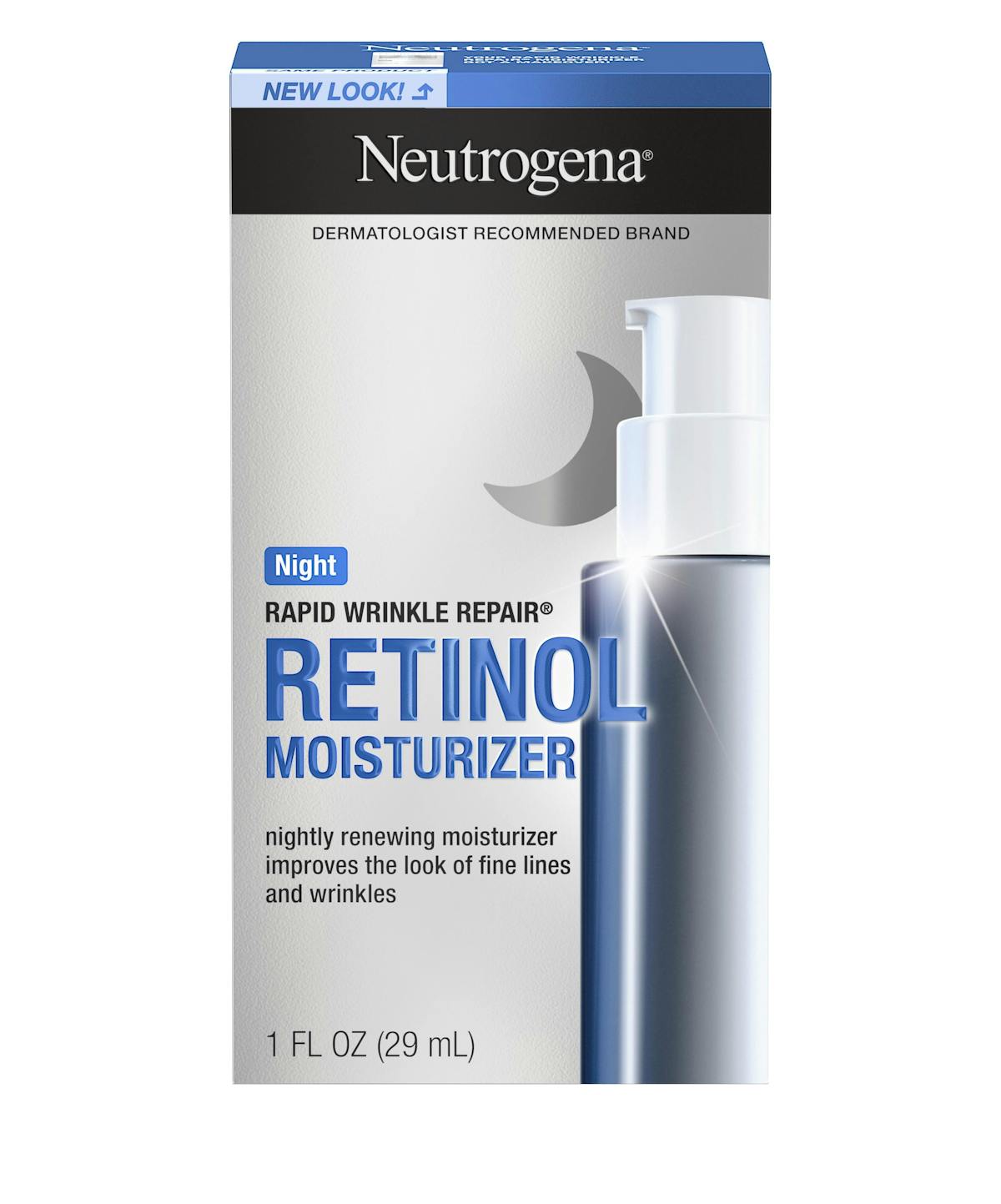 neutrogena rapid wrinkle repair night face moisturizer