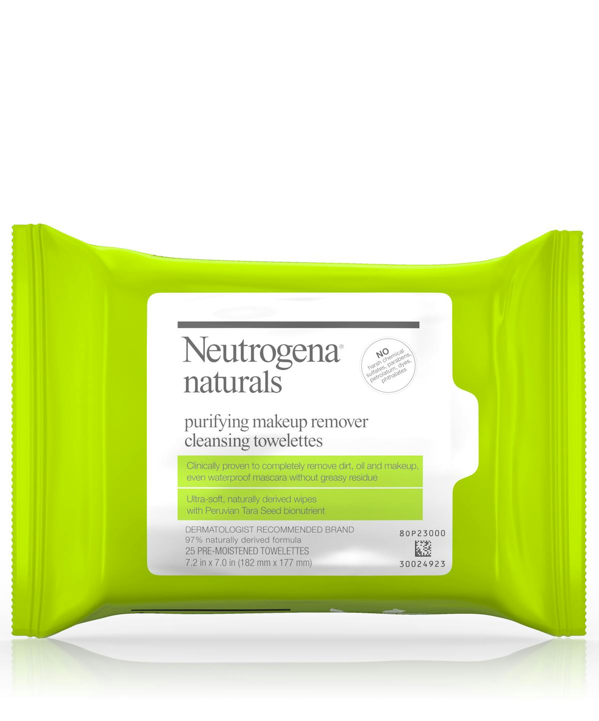 blyant beløb Grøn Naturals Purifying Makeup Remover Cleansing Towelettes| Neutrogena®