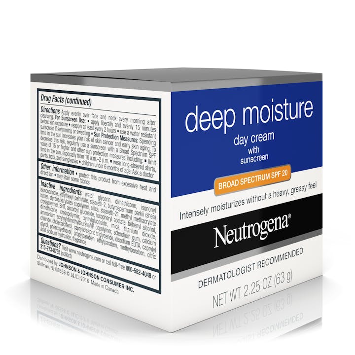 Deep Moisture Day Cream with Sunscreen Broad Spectrum SPF 20