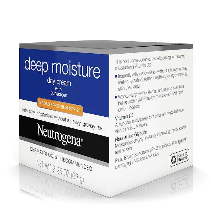 Deep Moisture Day Cream with Sunscreen Broad Spectrum SPF 20