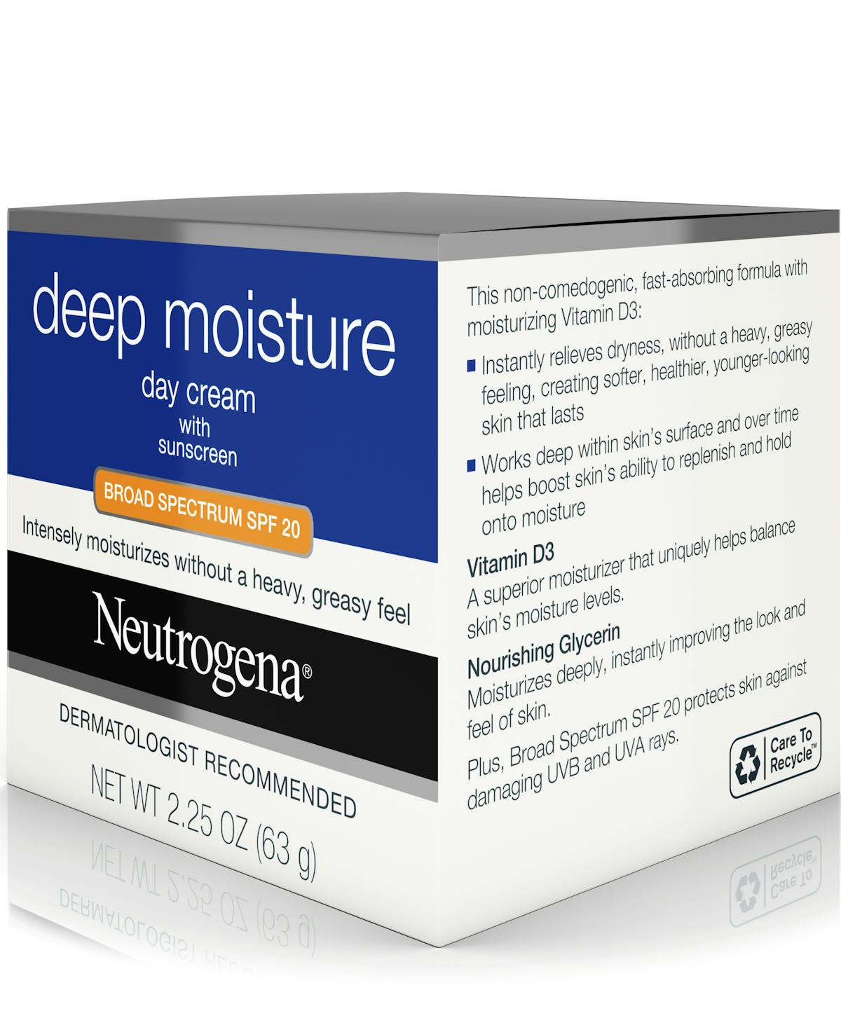Deep moisture facial cream