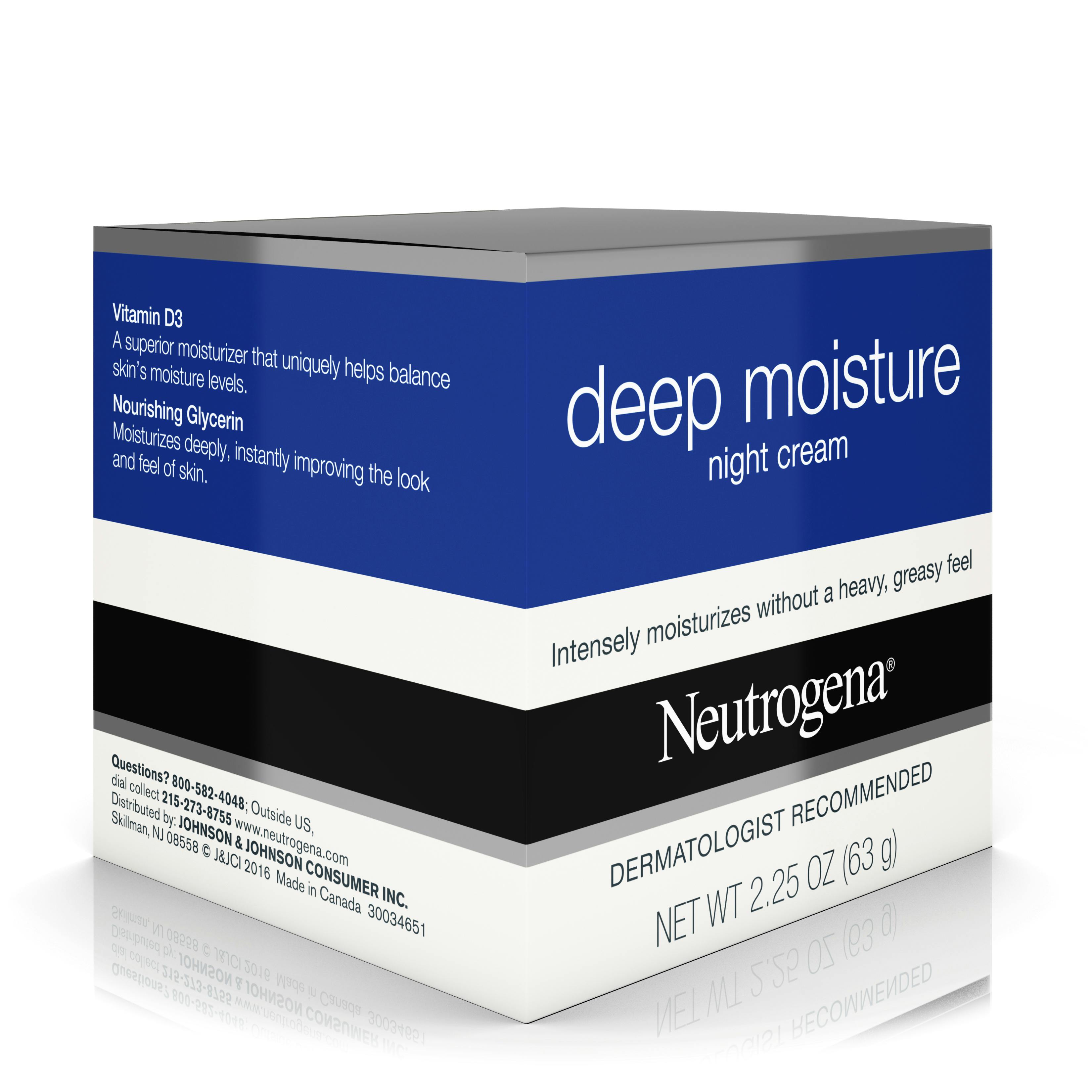 Neutrogena deep moisture night shop cream