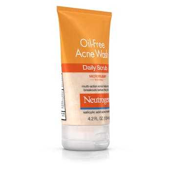 neutrogena face wash acne