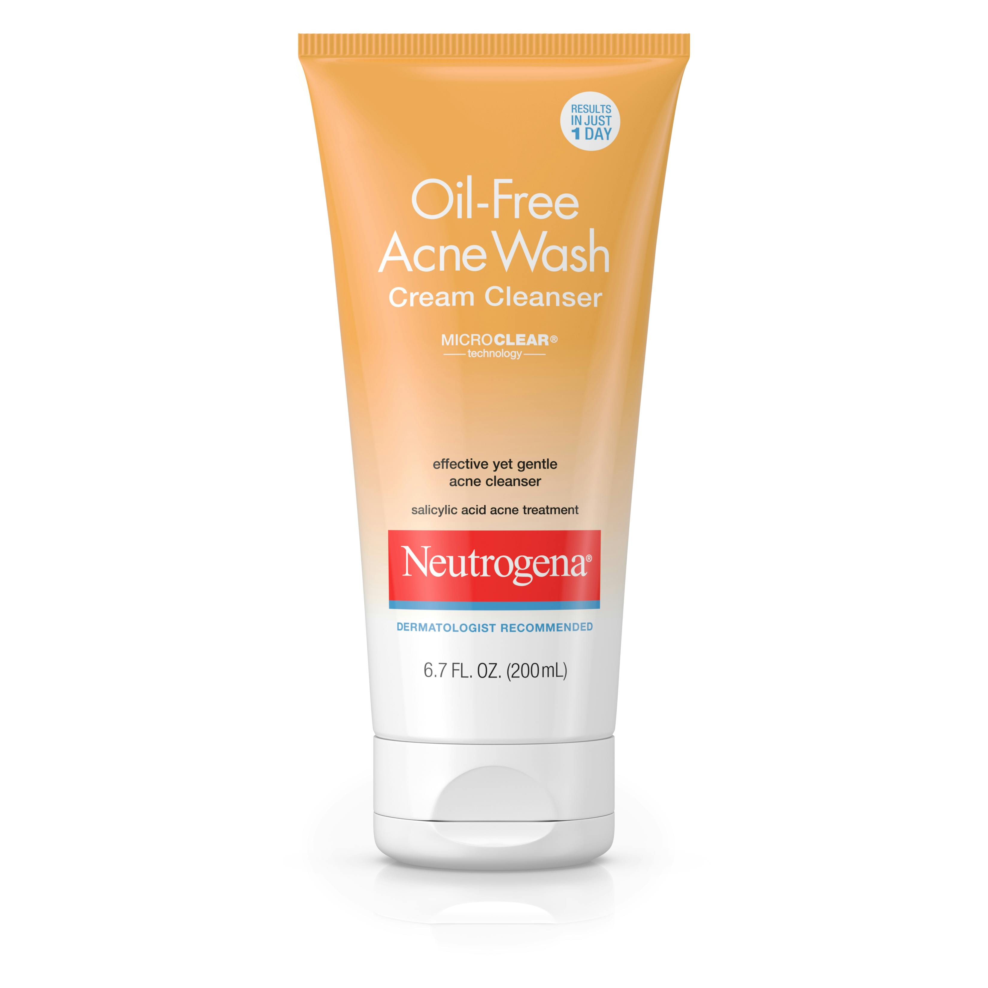 oil face cleanser for acne