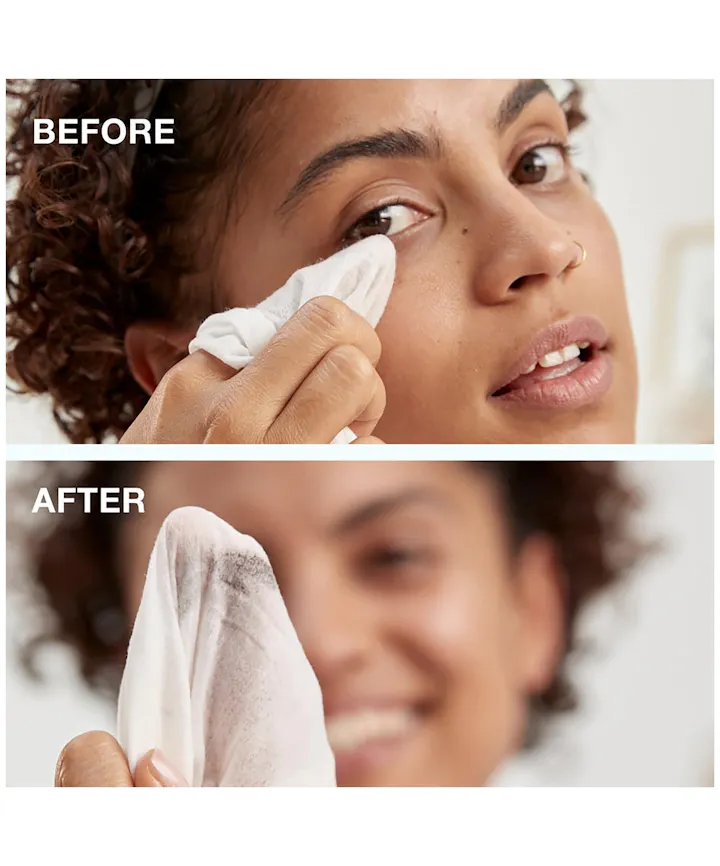 Fragrance-Free Compostable Makeup Remover Cleansing Wipes
