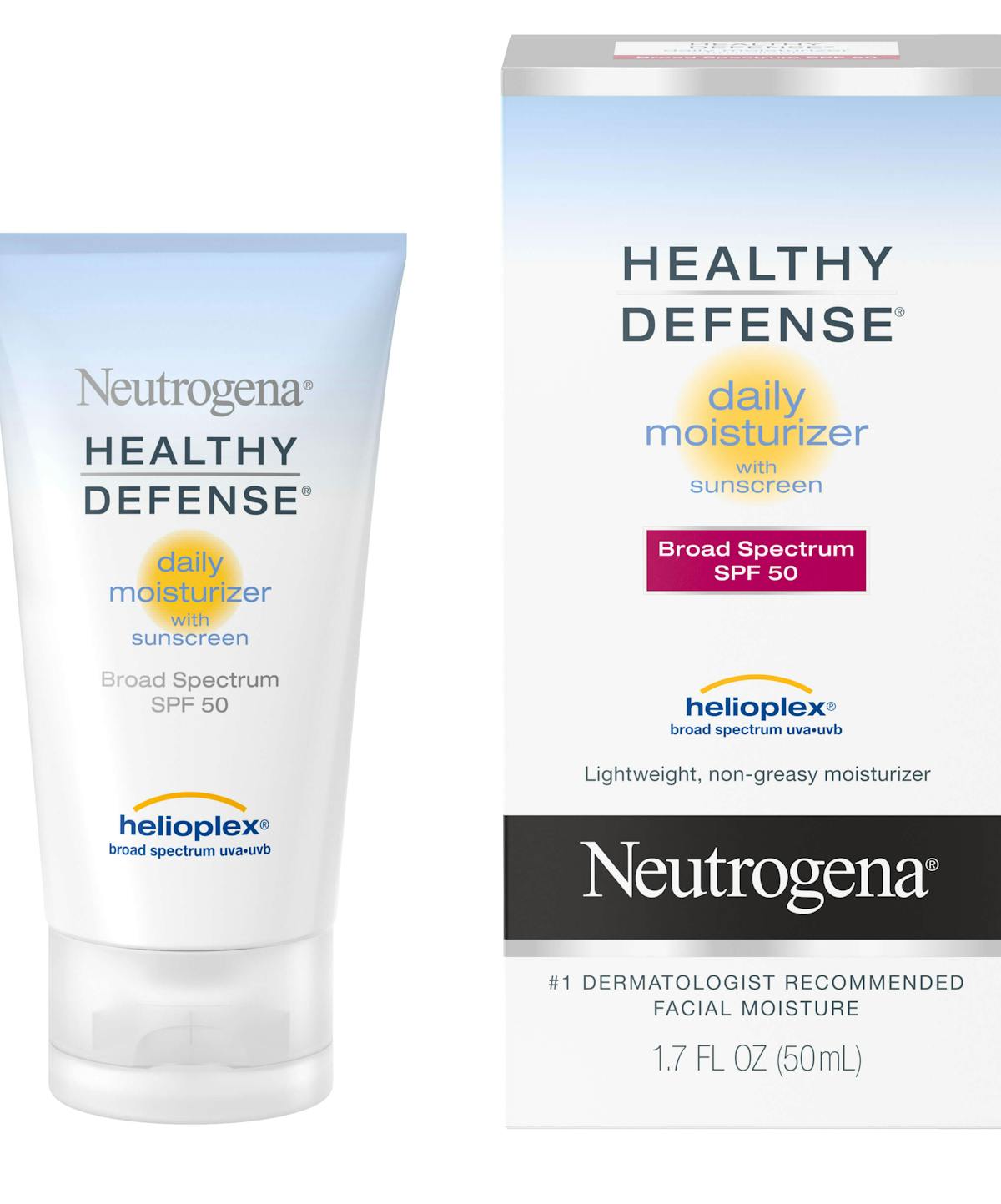 Neutrogena Healthy Defense® Daily Moisturizer with Sunscreen Broad Spectrum SPF 50