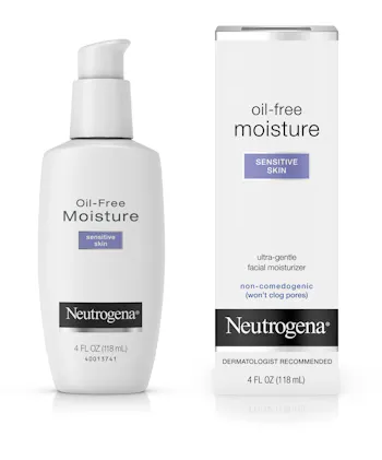Neutrogena&reg; Oil-Free Face Moisturizer for Sensitive Skin, Fragrance-Free, Non-Comedogenic