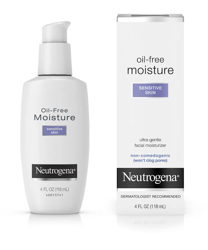 Neutrogena Neutrogena® Oil-Free Face Moisturizer for Sensitive Skin, Fragrance-Free, Non-Comedogenic