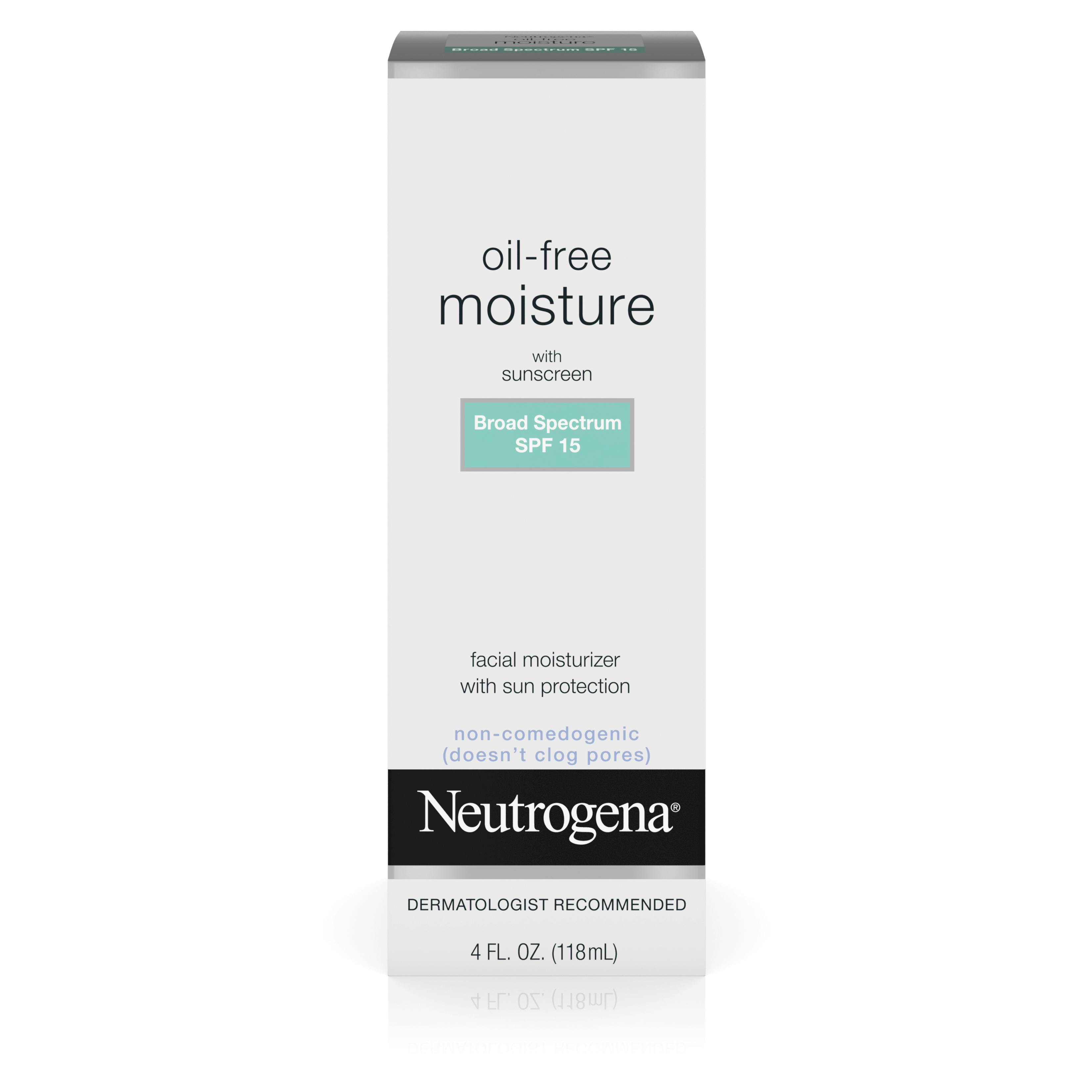 neutrogena oil free moisture with sunscreen ingredients