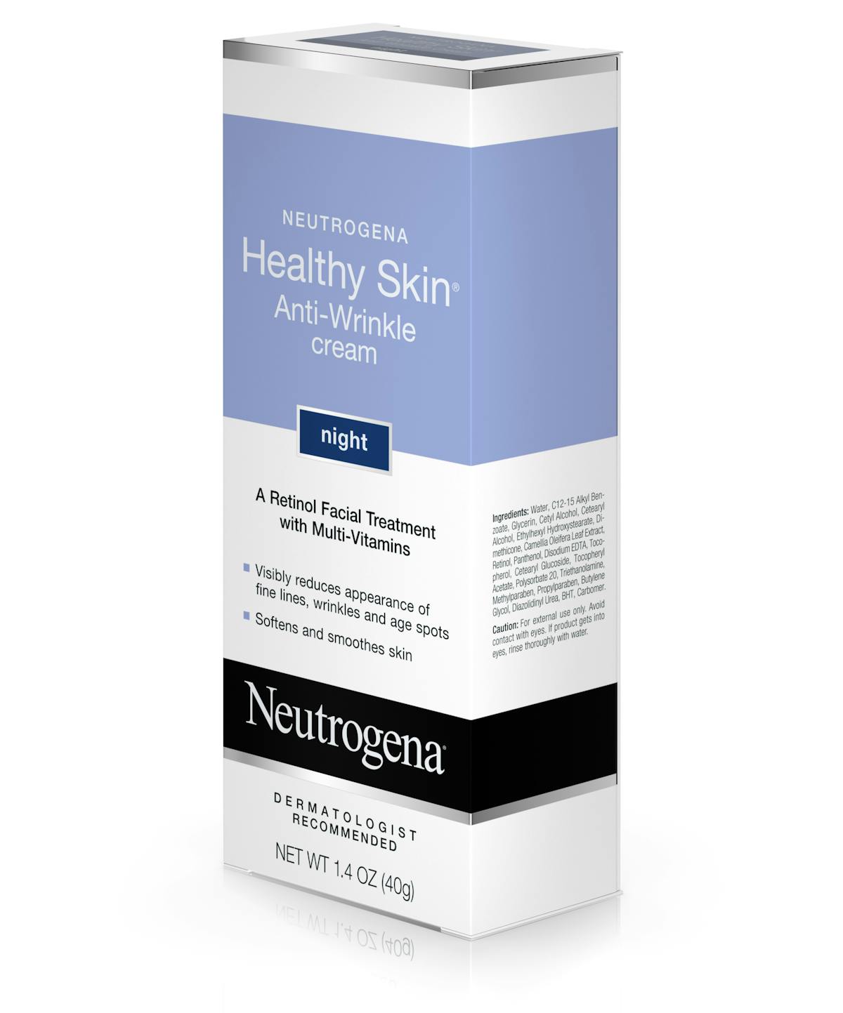 neutrogena anti wrinkle cream night