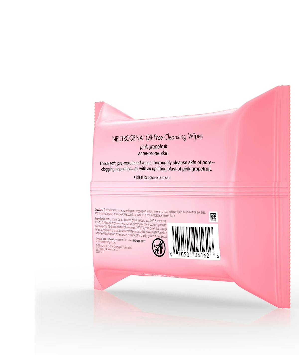 Sæt tabellen op Uddrag underskud Oil-Free Cleansing Wipes Pink Grapefruit | Neutrogena®