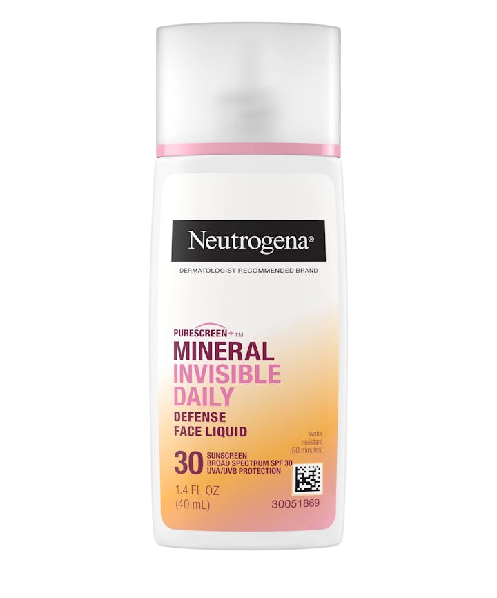 Neutrogena Neutrogena® Purescreen+ Invisible Daily Defense Mineral Face Liquid with SPF 30
