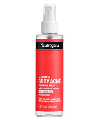 Stubborn Body Acne Treatment Spray for Breakouts, Fragrance Free