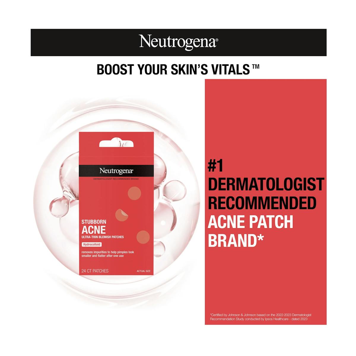Stubborn Acne® Ultra-Thin Blemish Patches For Pimples | Neutrogena®