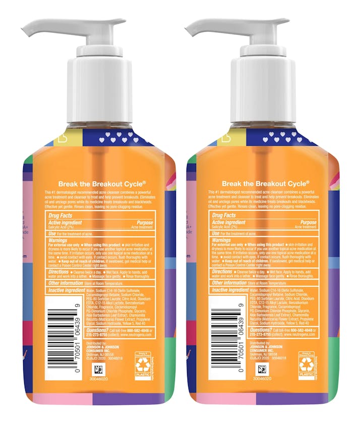 Oil Free Acne Wash 2 Pack Pride Edition