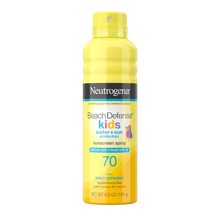 Neutrogena Neutrogena® Beach Defense™ Kids Sunscreen Spray Broad Spectrum SPF 70 with Multi-Vitamins