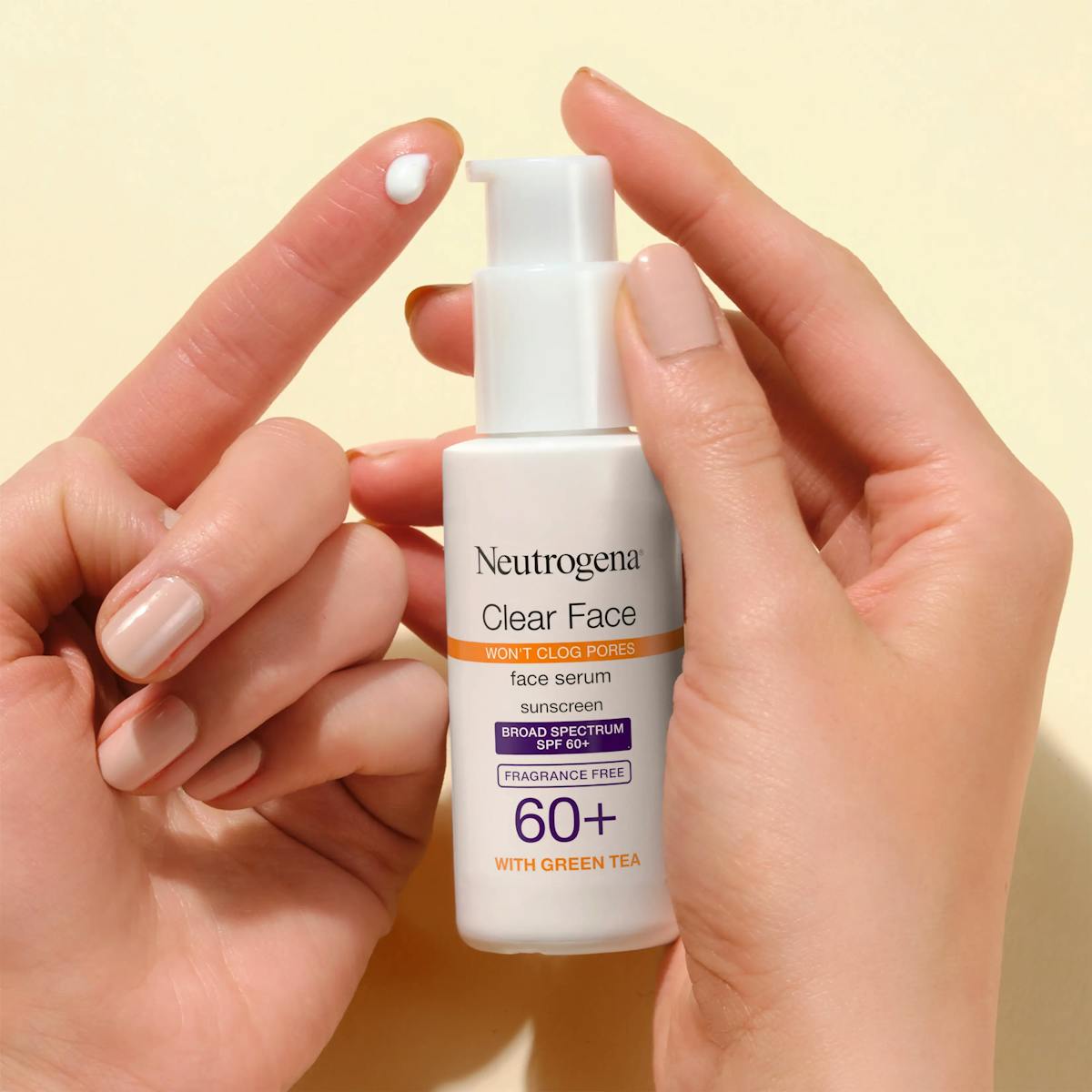 Neutrogena Ultra Sheer Moisturizing Serum, Vitamin E, SPF 60+, 1.7 oz 