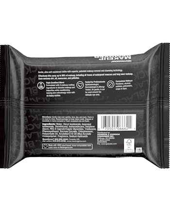 Neutrogena Makeup Remover Cleansing Towelettes, Make It Black Limited Edition, 25 Count