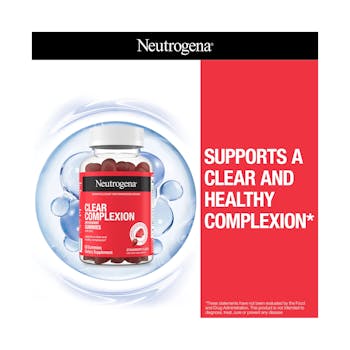 Neutrogena&reg; Clear Complexion Antioxidant Gummies with Zinc 60CT