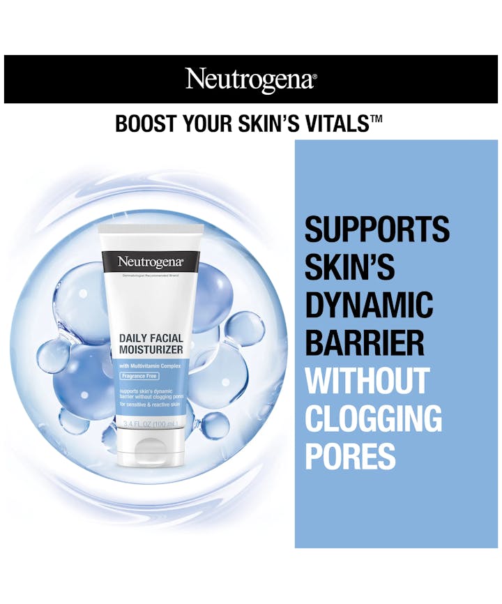 Neutrogena&reg; Daily Facial Moisturizer Fragrance Free