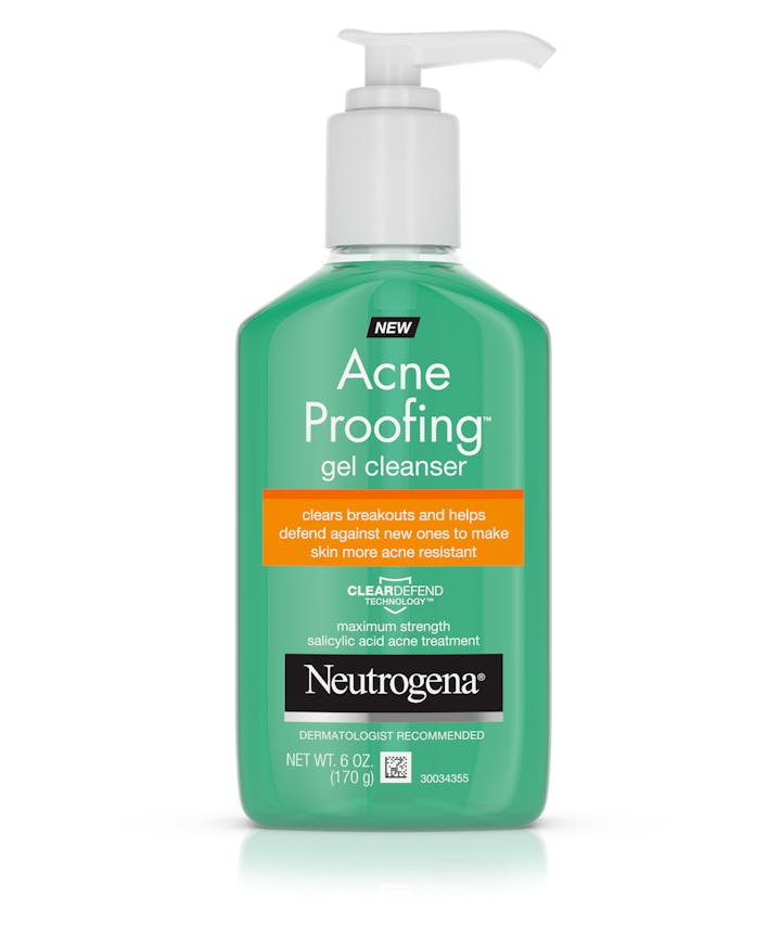 Acne Proofing Gel Facial Cleanser with Salicylic Acid