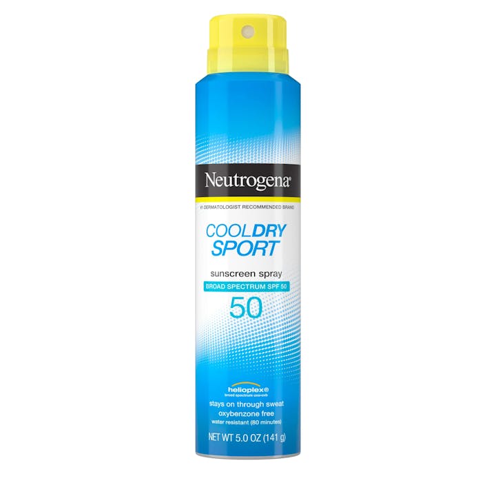 Neutrogena Cool Dry Sport Water-Resistant Sunscreen Spray, SPF 50, 5 oz