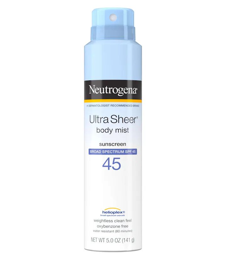 Ultra Sheer&reg; Sunscreen Spray, SPF 45