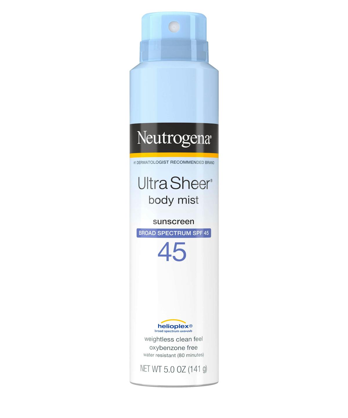 Ultra Sheer® Oxybenzone-Free Sunscreen Mist SPF 45 |