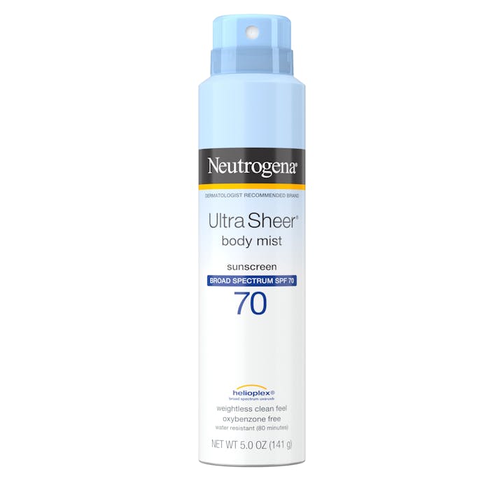 Neutrogena Neutrogena Ultra Sheer Lightweight Sunscreen Spray, SPF 70, 5 oz