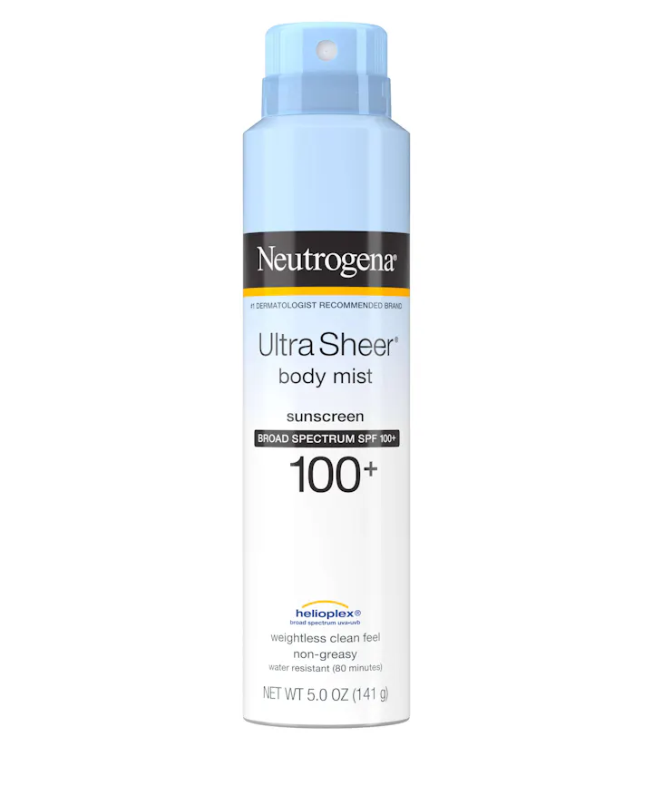 Neutrogena Neutrogena Ultra Sheer Lightweight Sunscreen Spray, SPF 100+, 5 oz