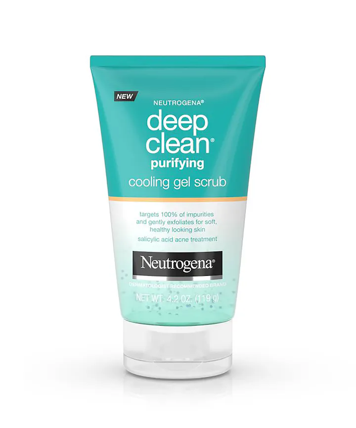 Neutrogena Deep Clean® Purifying Cooling Gel Scrub