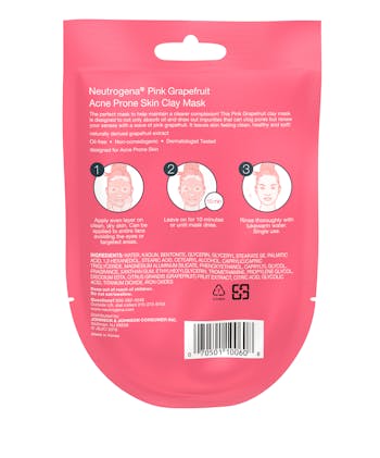 Neutrogena&reg; Pink Grapefruit Acne Prone Skin Clay Mask