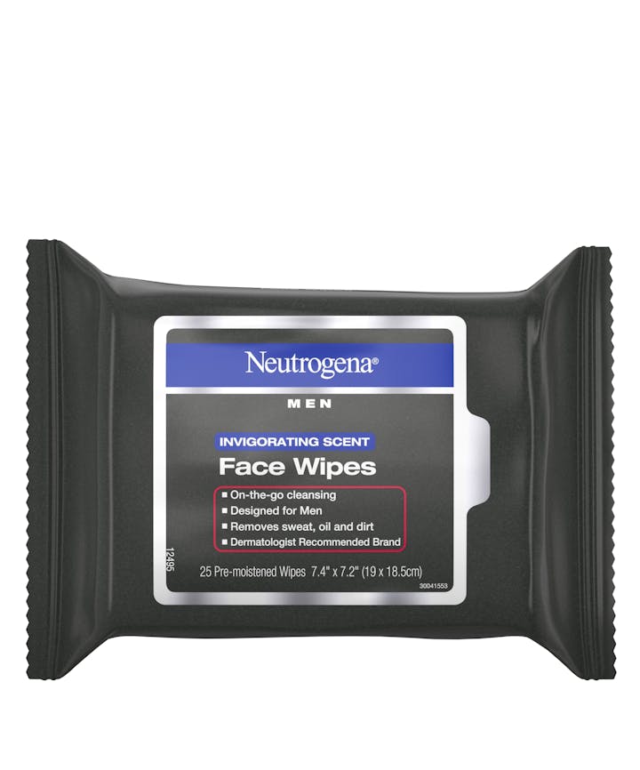 Neutrogena® Men Invigorating Scent Face Wipes