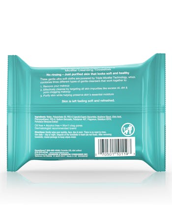 Deep Clean&reg; Purifying Micellar Cleansing Towelettes