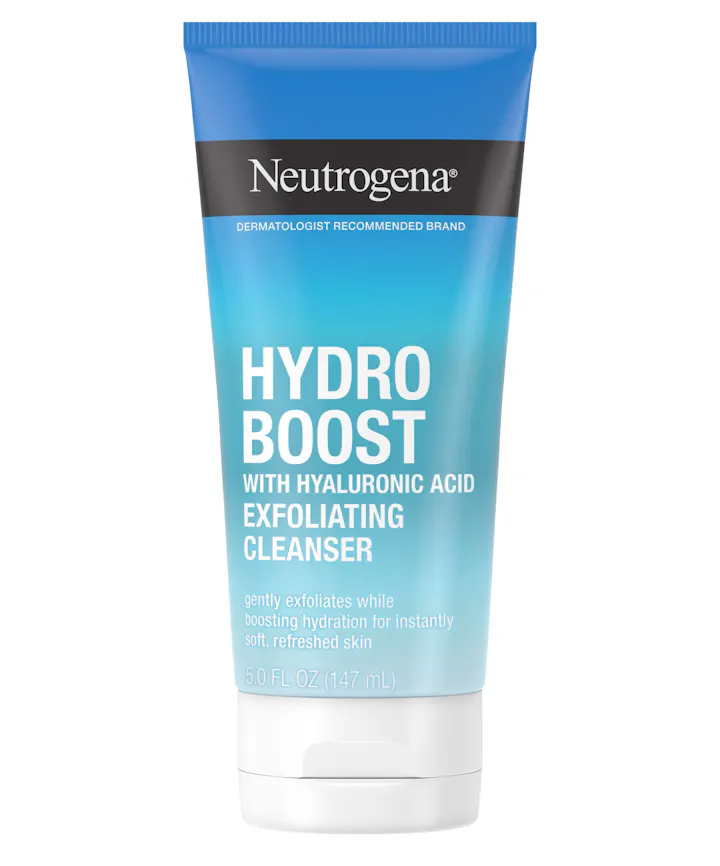 Neutrogena Hydro Boost Daily Gel Cream Exfoliating Cleanser with Hyaluronic Acid