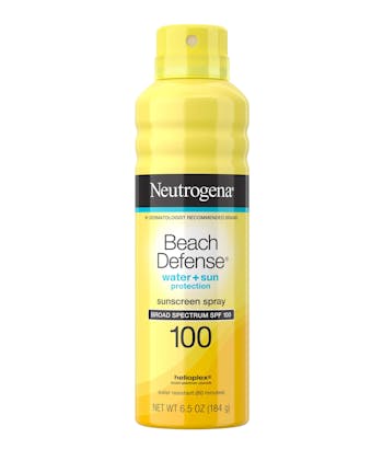 Neutrogena&reg; Beach Defense&reg; Water + Sun Protection Spray Broad Spectrum SPF 100, 6.5oz