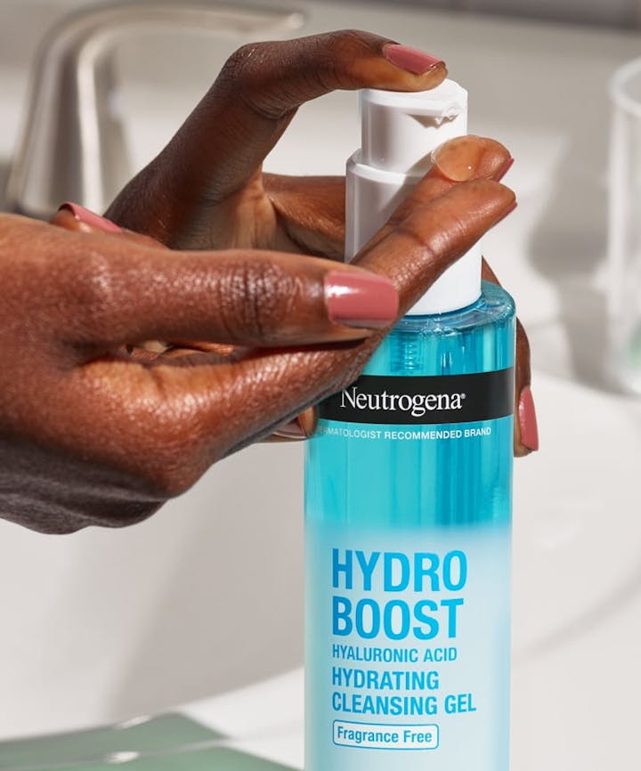 Neutrogena&reg; Hydro Boost Hydrating Cleansing Gel with Hyaluronic Acid, Fragrance Free