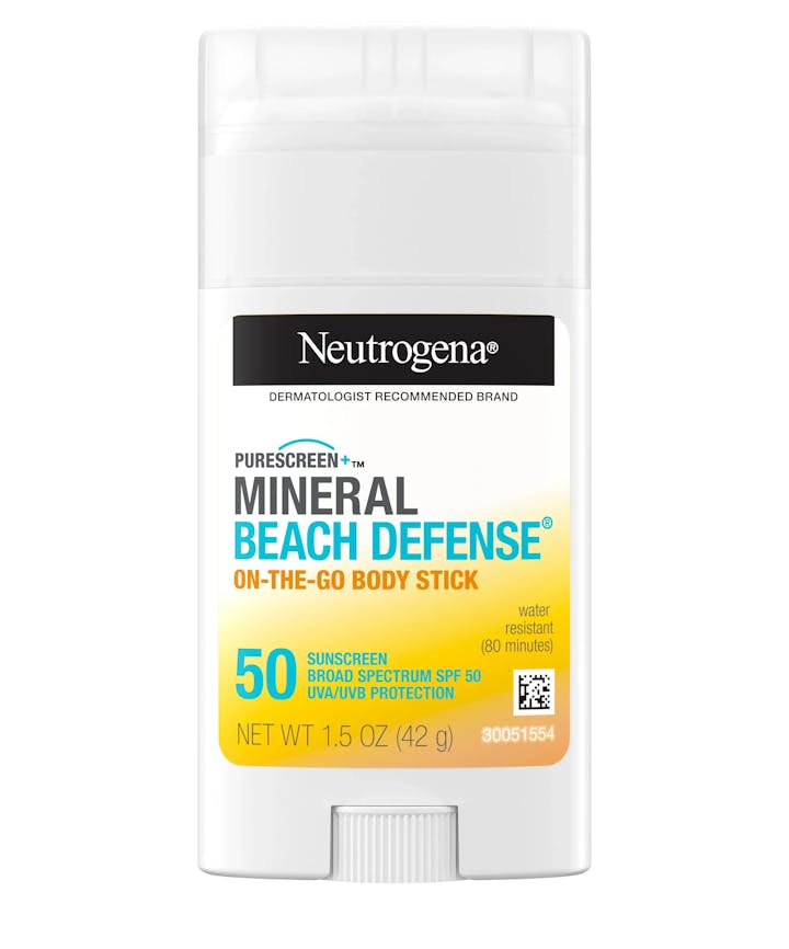 Neutrogena Neutrogena® Purescreen+™ Mineral Beach Defense™ On-The-Go Body Stick Sunscreen SPF 50