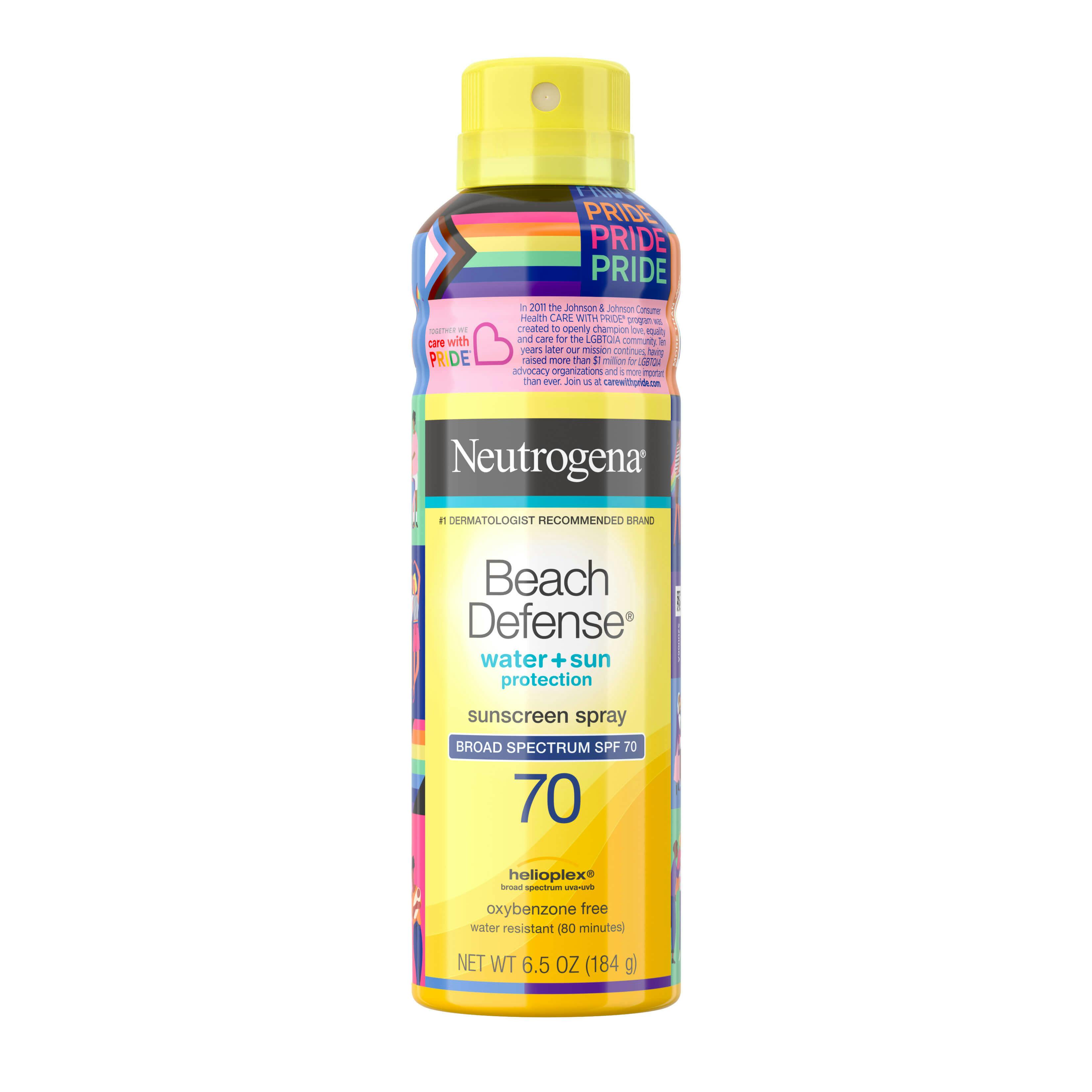 neutrogena beach defense 70 spray 8.5 oz