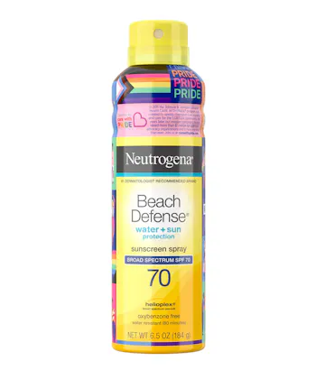 Neutrogena Beach Defense Spray SPF 70 - Limited Pride Edition