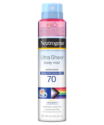 Neutrogena Ultra Sheer Spray SPF 70 - Limited Pride Edition