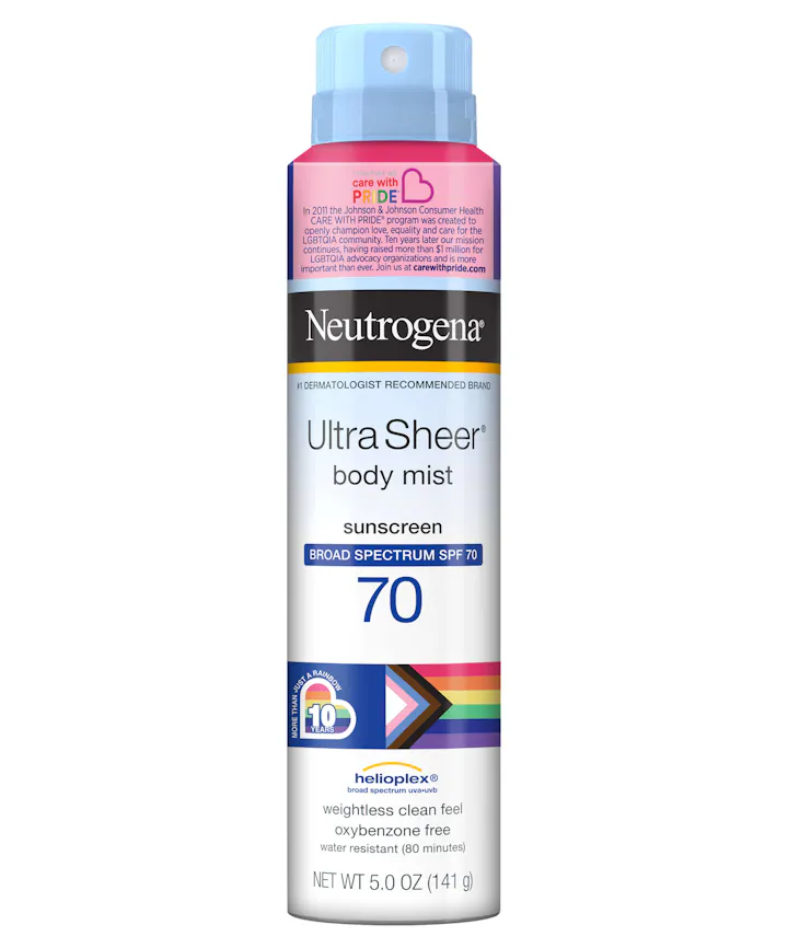 Neutrogena Neutrogena aerosol Ultra Sheer SPF 70 - Edición limitada Pride