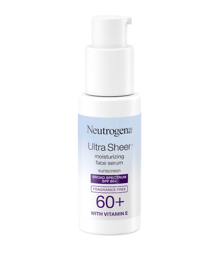 Neutrogena Ultra Sheer® Oil-Free Face Serum With Vitamin E SPF 60+