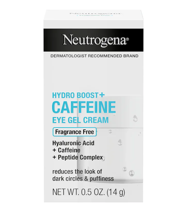 Hydro Boost+ Caffeine Eye Gel Cream, Fragrance Free