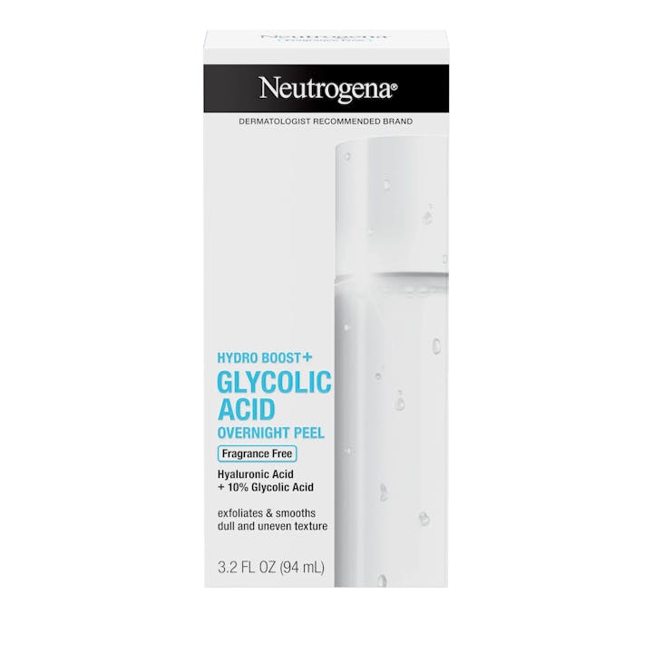 Neutrogena Hydro Boost+ Glycolic Acid Overnight Peel, Fragrance Free