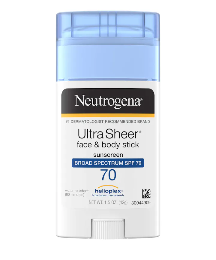 Ultra Sheer&reg; Face + Body Stick Sunscreen Broad Spectrum SPF 70