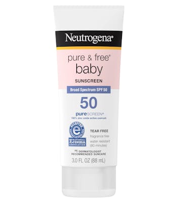 Pure &amp; Free&reg; Baby Sunscreen Lotion Broad Spectrum SPF 50