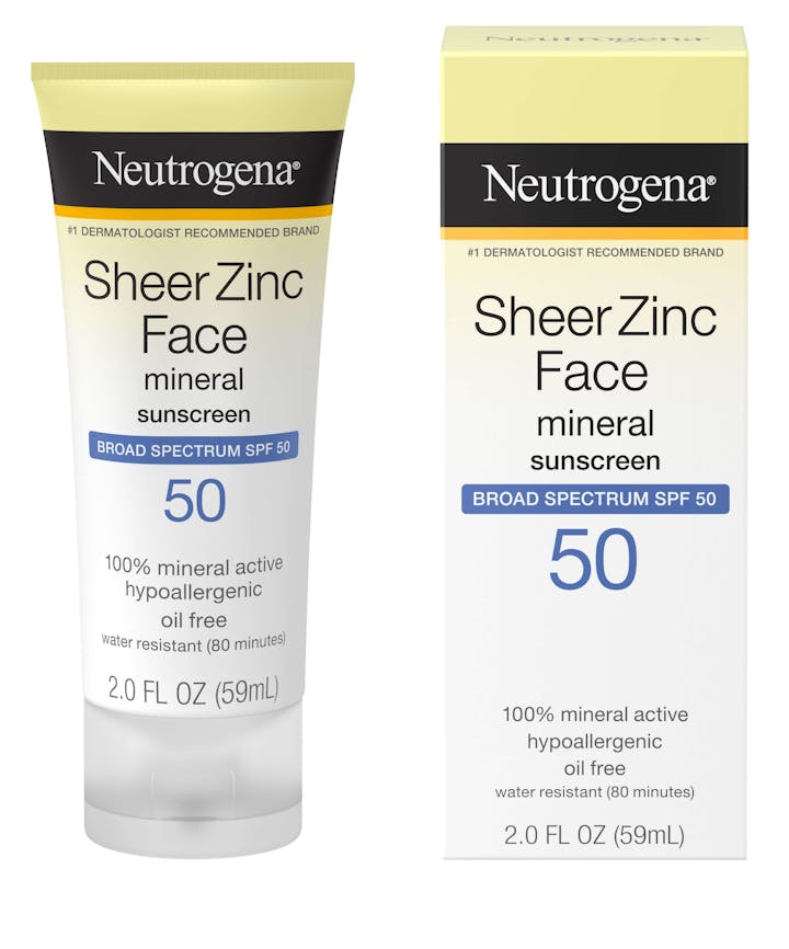 Sheer Zinc Face Dry-Touch Sunscreen Broad Spectrum SPF 50